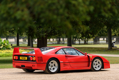 Winner: 1991 Ferrari F40